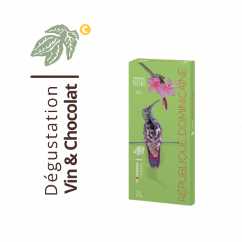 Tablette Chocolat Noir 85%, Origine République Dominicaine BIO