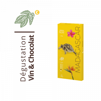 Dark Chocolate Bar 73%, Origin Madagascar
