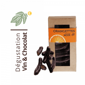 Orangette Chocolat Noir ou au lait