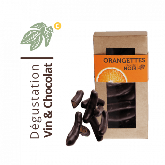 Orangette Chocolat Noir ou au lait
