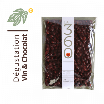 Tablette 360, Chocolat Noir 70% Et Noisettes Entières Bio