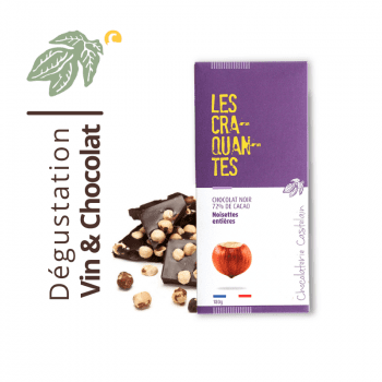 Dark Chocolate 70% Whole Hazelnut Bar